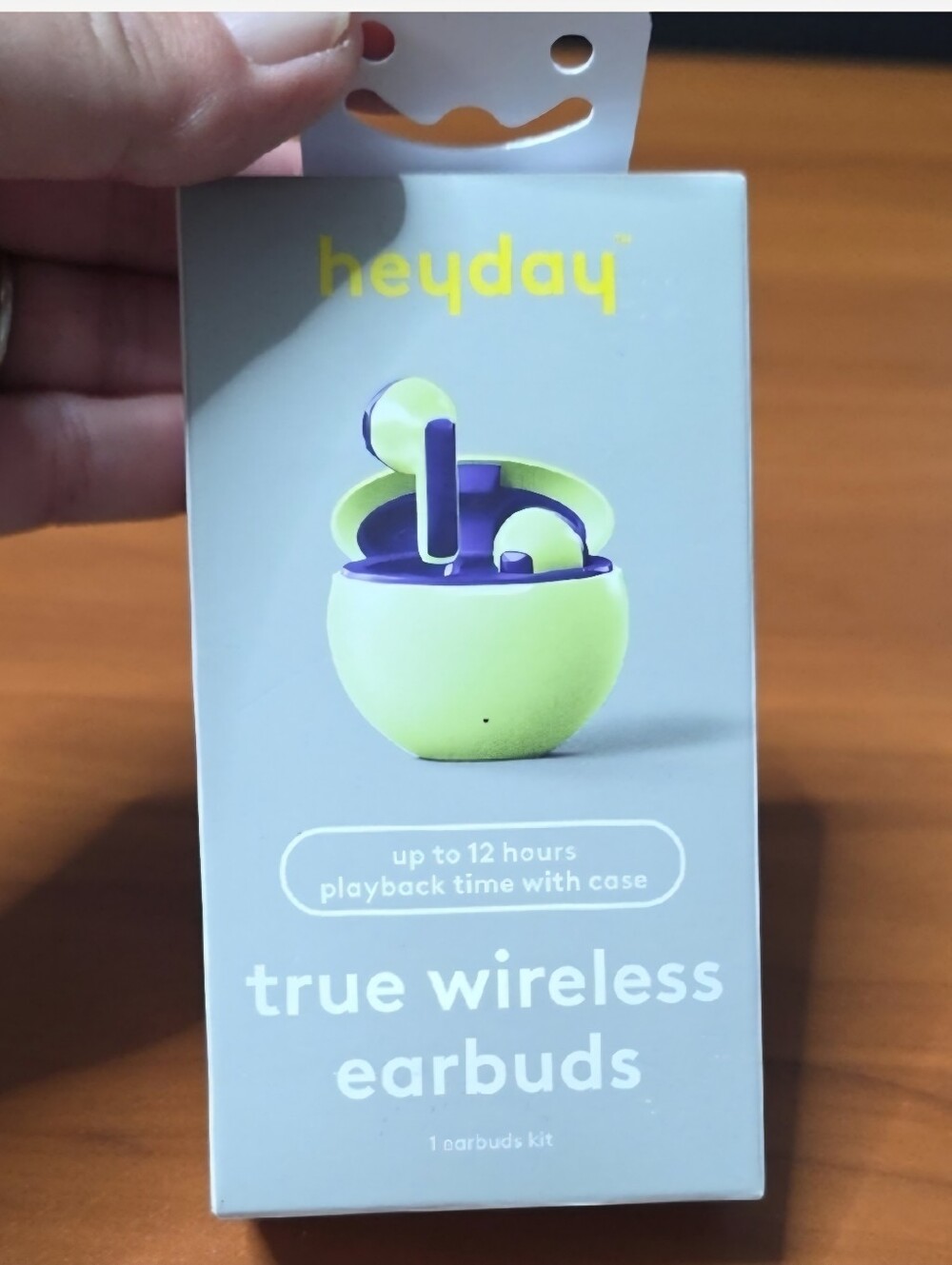 FREE SHIPPING! Heyday Wireless Earbuds - Purple and Lime